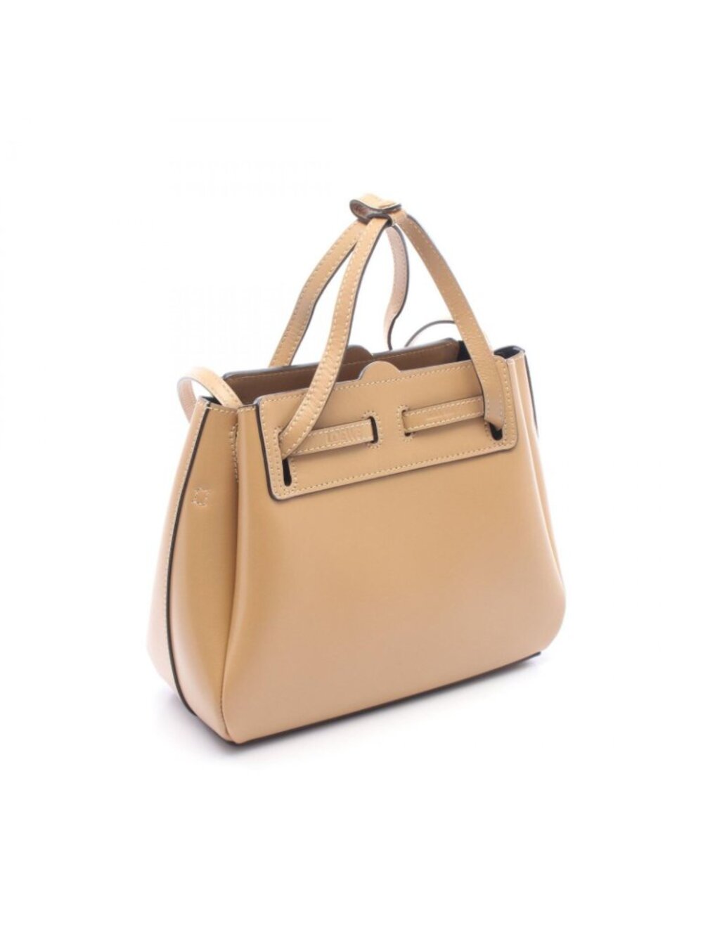 Loewe Lazo Mini Bag Beige Leather - Picture 2 of 7